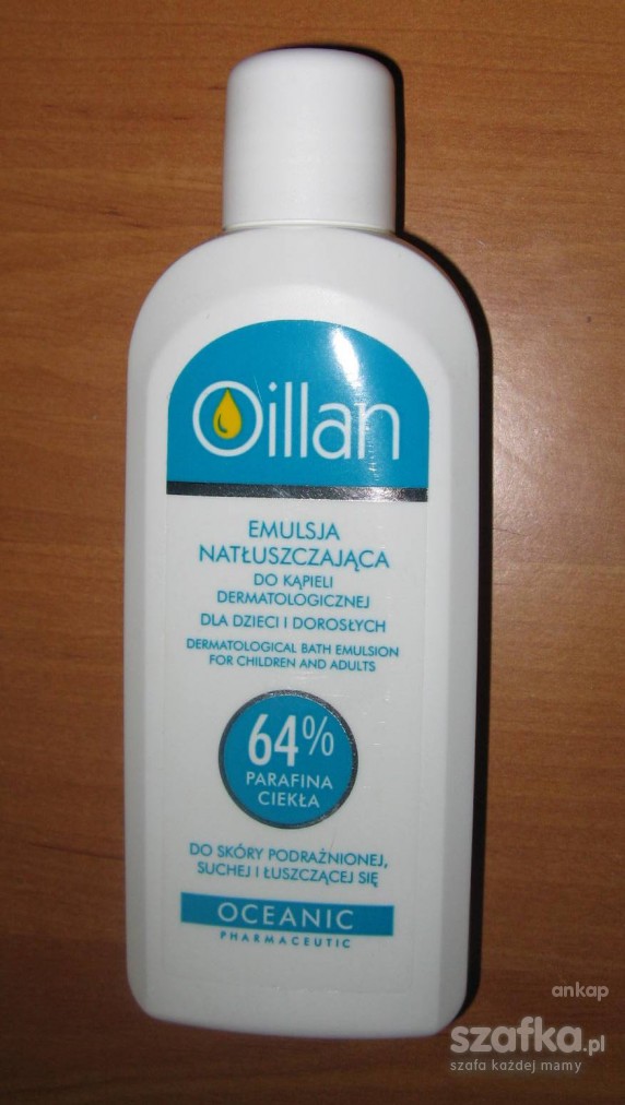 Oillan Emulsja natłuszczająca do kąpieli 250 ml