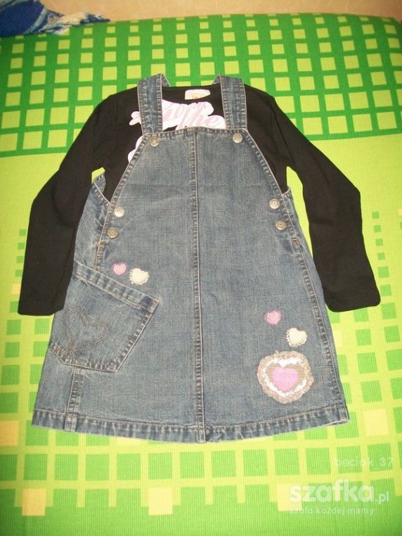 ŚLICZNY ZESTAWIK PRINCESKA NA 98 I BLUZECZKA