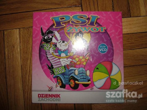 płyta vcd bajka PSI ŻYWOT