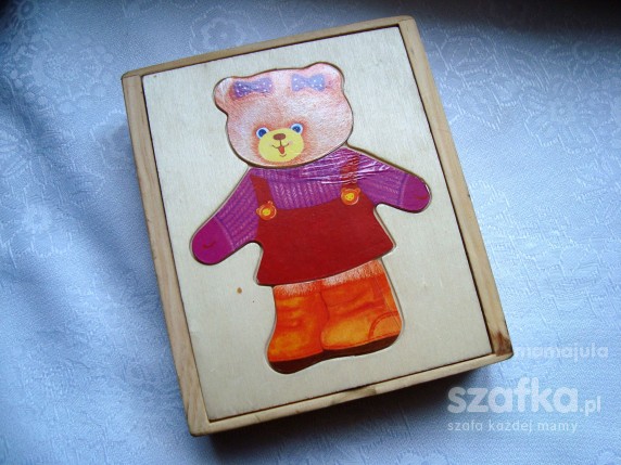 ubierz misię Układanka