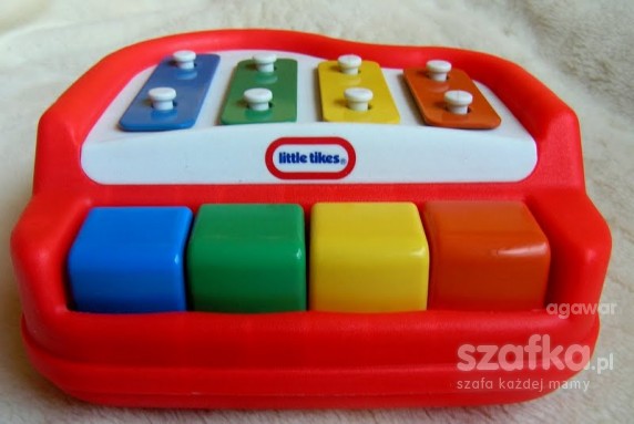 Pianinko little tikes w bdb stanie