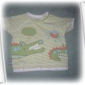 koszulka z krokodylem