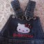 HELLO KITTY firma HM sukieneczka jeansowa