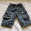 Spodnie grube jeansowe 68
