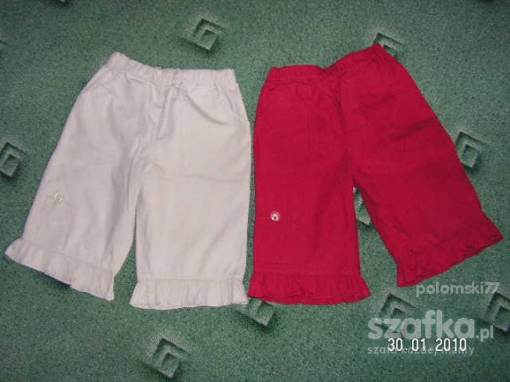 zestaw spodenki na lato ok 104 3 4 latka