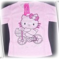 hello kitty nowa bluzka z dlugim rekawem brokat