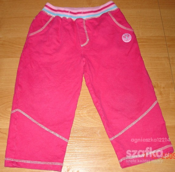 dresowe spodnie rozm 92