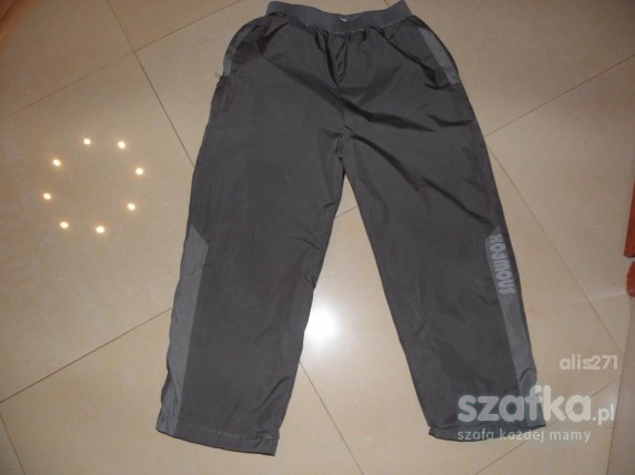 spodnie ocieplane