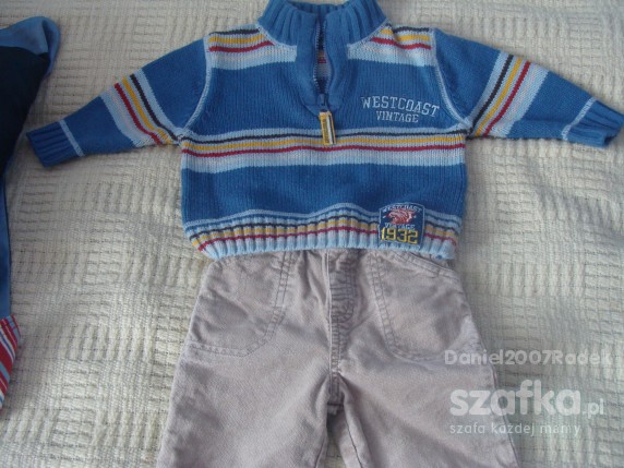 NIEBIESKI SWETEREK MINOTI