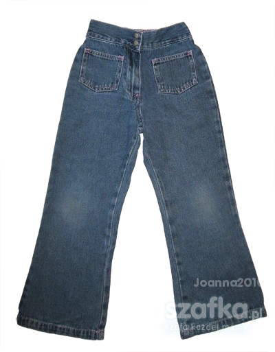 Spodnie dżinsowe 122 cm