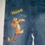 Disney śliczne jeans ogrodniczki z tygryskiem 80r