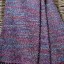 SZALIK fioletowy melanż
