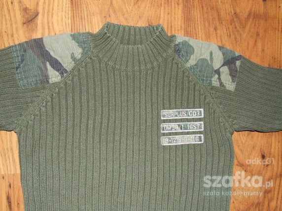 wojskowy sweterek98
