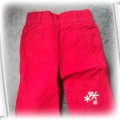 Czerwone spodnie 6 8mcy