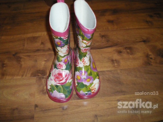 kalosze w kwiaty