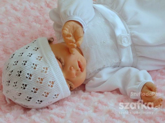 Sukienka na Chrzest z dodatkami 80