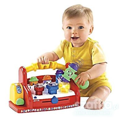 WARSZTAT Z NARZĘDZIAMI FISHER PRICE MOWI PO POLSKU