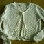 Marks Spencer biały ażurkowy sweterek 9 10l