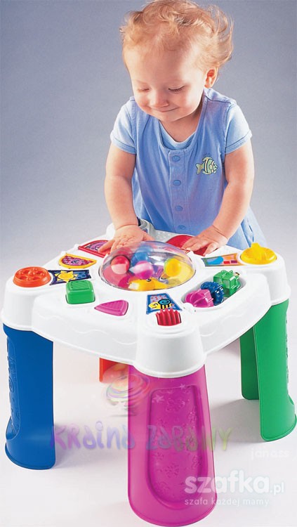 FISHER PRICE MUZYCZNY STOLIK EDUKACYJNY