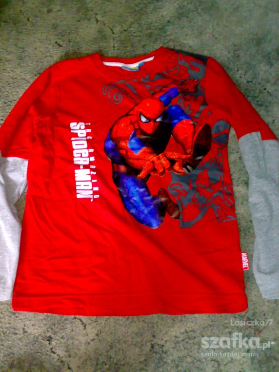 dla chłopca 1011lat spiderman koszulka stanidealny