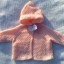 Welniany sweterek z kapturkiem NOWY 98cm