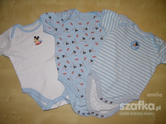 BODY 3 PARY DISNEY baby 9 do 12 m