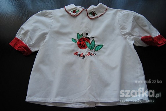 Bluzeczka z biedronką