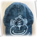 jeansowa czapka z małpką NEXT 3 6m