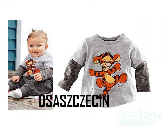 NOWA BLUZKA Z TYGRYSKIEM TYGRYSEK HandM 86