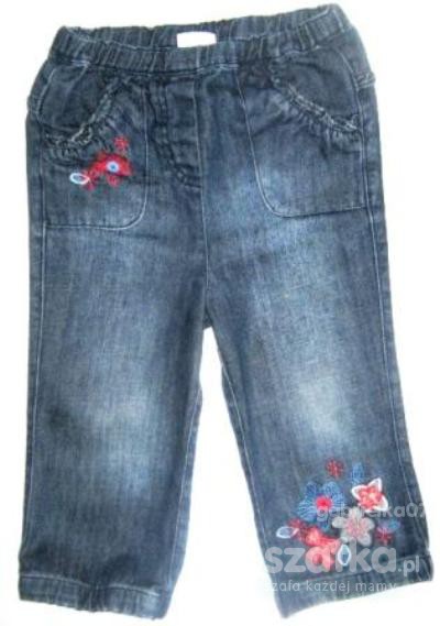 CHEROKEE extra SPODNIE jeansowe 86cm