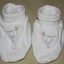 Piękne białe buciki dla niemowlaka Mothercare