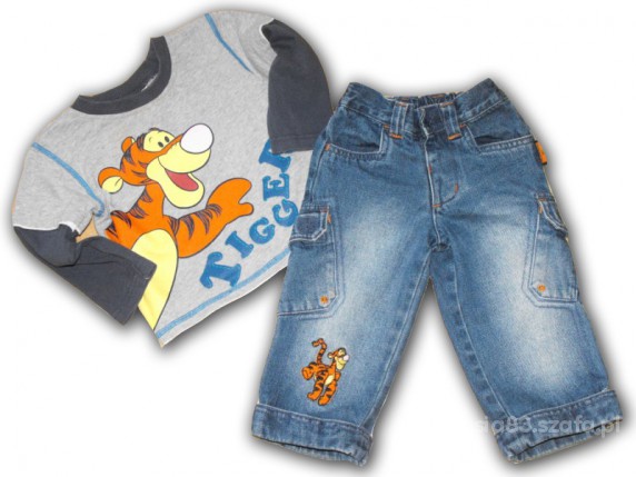 DISNEY 80 REWELACYJNE JEANSY Z TYGRYSKIEM I GRATIS