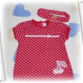 CiA UROCZA TUNICZKA W GROSZKI Z OPASKĄ