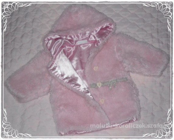 ŚLICZNY PŁASZCZYK FUTERKO