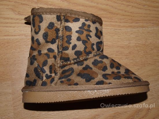 Śliczne nowe buciki panterki 27