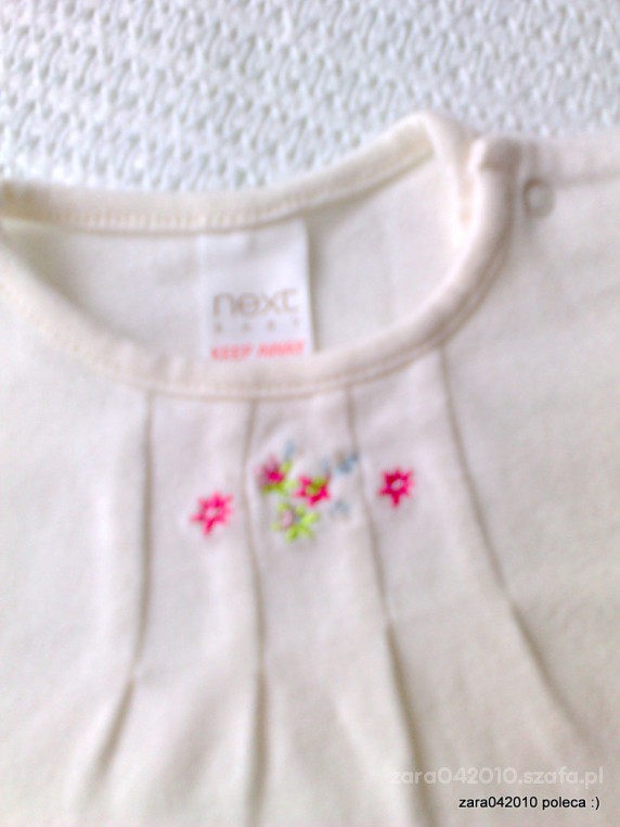 Next bodzik jak bluzeczka CUDNY 56cm