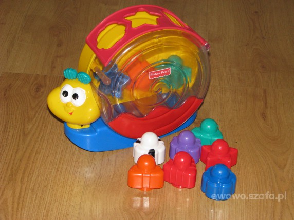 Ślimak Smakosz klocków Fisher Price