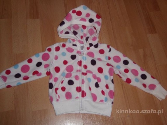 Kolorowa bluza polarkowa 86 92
