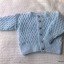 Welniany sweterek 62cm
