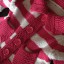 Gruby sweter w paseczki r86 92