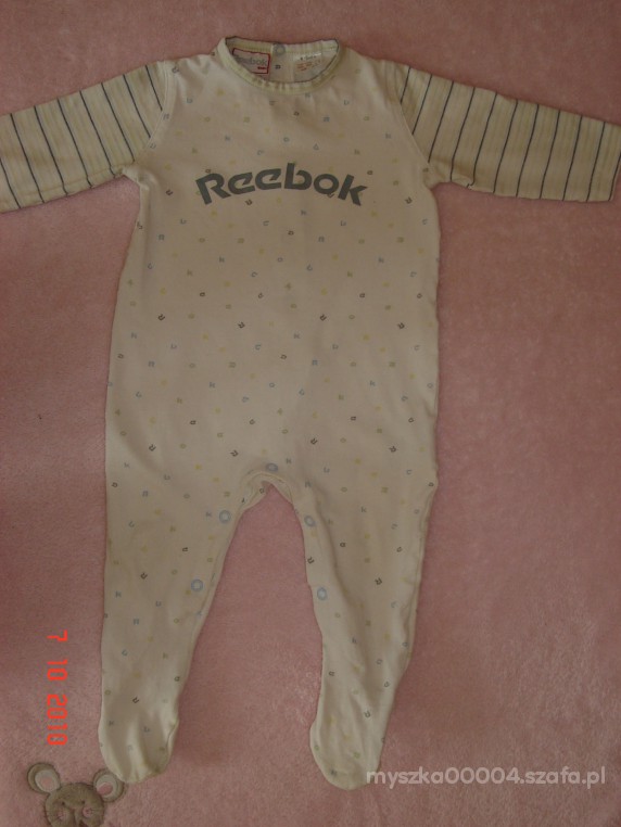 REEBOK bawełniany pajac 74cm