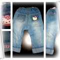 HELLO KITTY MODNE JEANSY