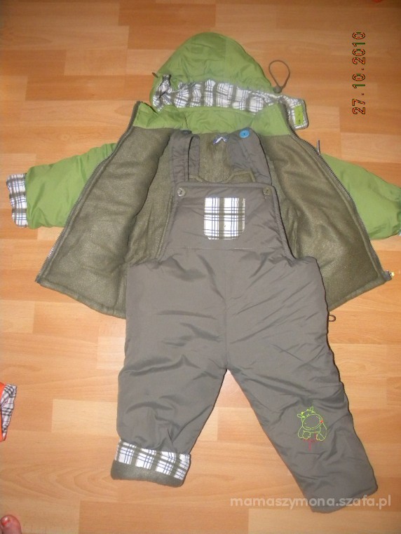 KOMBINEZON DWUCZESCIOWY DLA CHŁOPCA