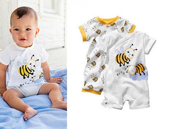 HM NOWY 2pack RAMPERS pszczółka 86