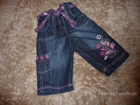 Spodnie jeansowe dla dziewczynki 68 74 St Bernard