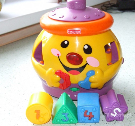 FISHER PRICE GARNUSZEK NA KLOCUSZEK