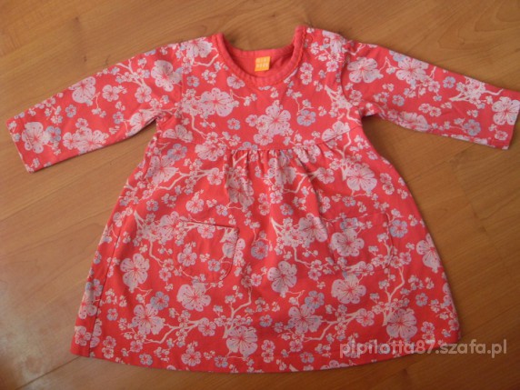 MINI MODE piękna sukienusia ŚWIĘTA roz 80