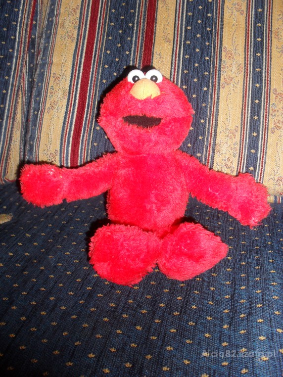 oryginalny Elmo z Ulicy Sezamkowej