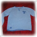 Błękitny sweterek dla dziewczynki Z Cubusa 116