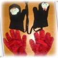 2 pary rękawiczek
